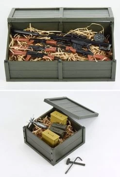 TomyTec Little Armory 1/12 LD021 Military Hard Case B2 -Toy Model Store tmt30001 1