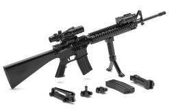 TomyTec Little Armory 1/12 LA056 M16A4 Rifle -Toy Model Store tmt30746 1
