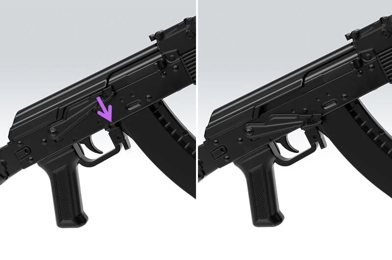 TomyTec Little Armory 1/12 LA060 AK74M Type Assault Rifle 9 TomyTec Little Armory 1/12 LA060 AK74M Type Assault Rifle - Image 7