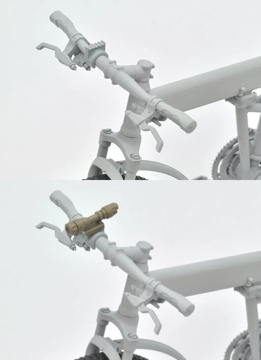 TomyTec Little Armory 1/12 LM008 Montague Paratrooper Folding MTB Bike (Plastic Model Version) 11 TomyTec Little Armory 1/12 LM008 Montague Paratrooper Folding MTB Bike (Plastic Model Version) - Image 9