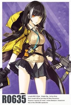 TomyTec Little Armory 1/12 LADF13 Dolls Frontline RO635 Type Submachine Gun -Toy Model Store tmt31705 8