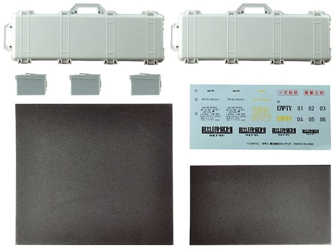 TomyTec Little Armory 1/12 LD038 Military Hard Case A3 White/Grey 5 TomyTec Little Armory 1/12 LD038 Military Hard Case A3 White/Grey - Image 3